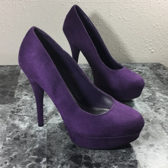 Shoes - 💜 PURPLE SUEDE STILETTOS 🖤